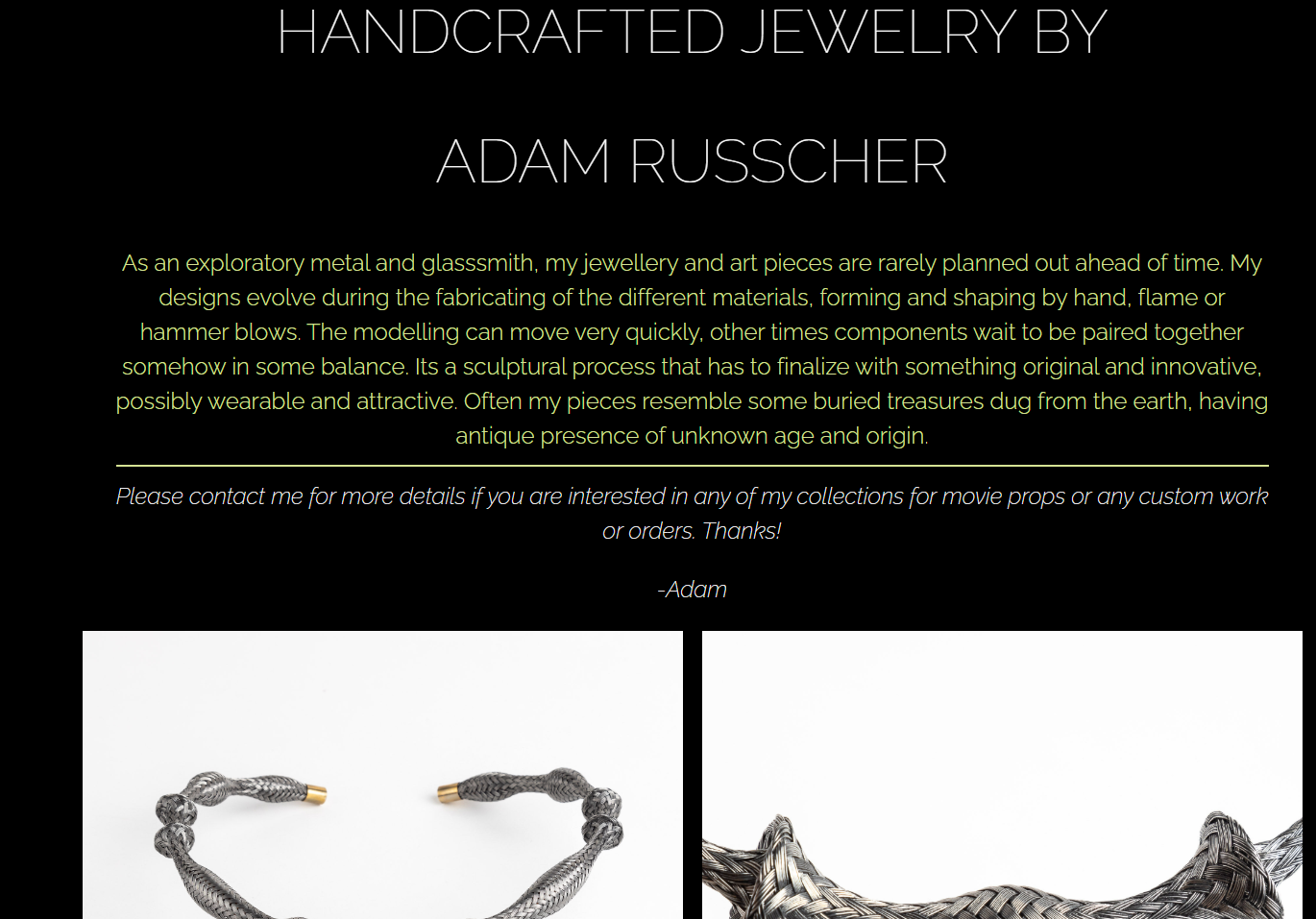 jewelry portfolio