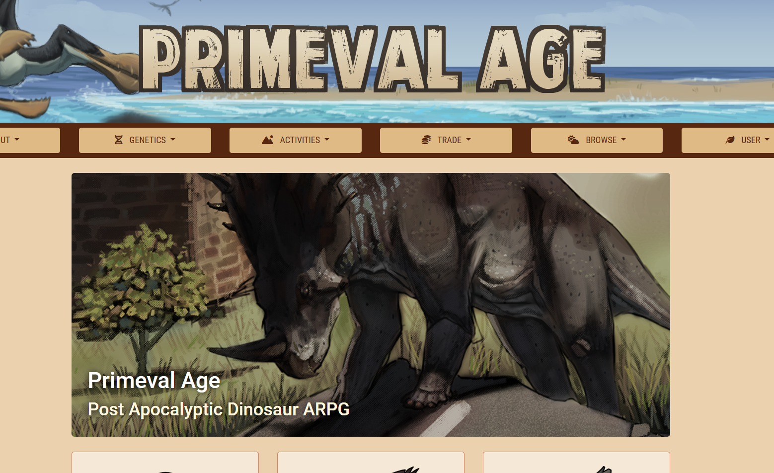 Primeval age main art